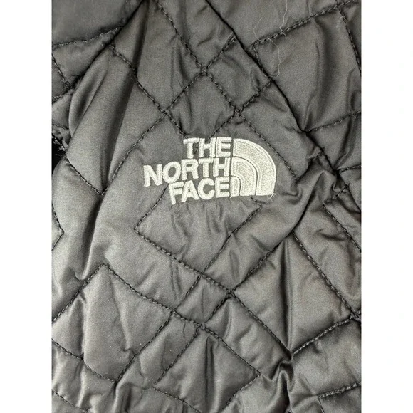 The North Face Quilted Jacket Black L Diamond Pattern Puffer Jacket Gorpcore - Picture 5 of 13